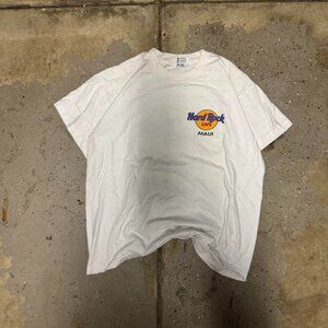 Hard Rock Cafe Men's White T-shirt